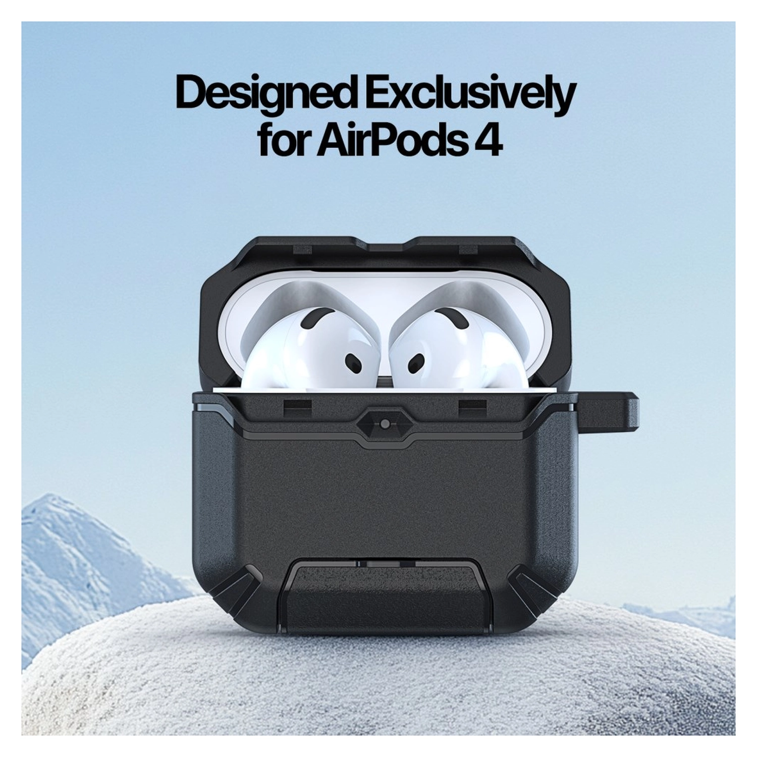 Dux Ducis PECS Apple AirPods 4 Hoesje Oranje afbeelding 6