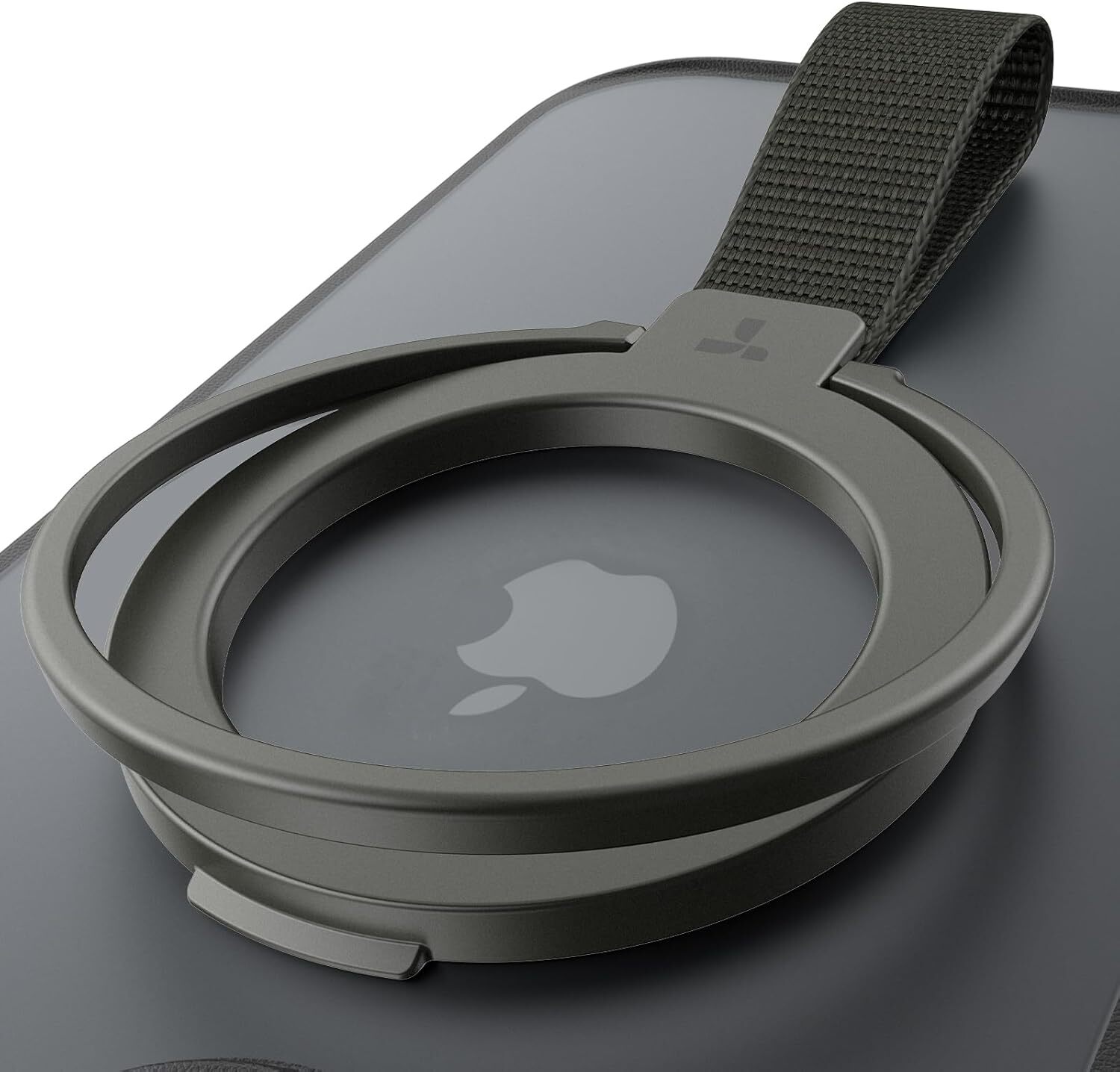 TORRAS MagSafe Ostand Ring met Stand Functie Geweven Zwart afbeelding 2