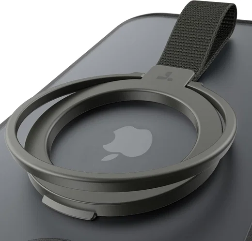 TORRAS MagSafe Ostand Ring met Stand Functie Geweven Zwart afbeelding 2