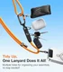 TORRAS LoopGo Clasp Verstelbaar Universeel Telefoonkoord Oranje afbeelding 3