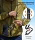 TORRAS LoopGo Clasp Verstelbaar Universeel Telefoonkoord Zwart afbeelding 7