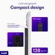 Buddi Connect Pro 5.000 mAh Magnetische MagSafe Qi2 Powerbank 15W Zwart afbeelding 4