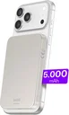 Buddi Connect Pro 5.000 mAh Magnetische MagSafe Qi2 Powerbank 15W Titanium