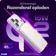 Buddi Connect Pro 5.000 mAh Magnetische MagSafe Qi2 Powerbank 15W Titanium afbeelding 5