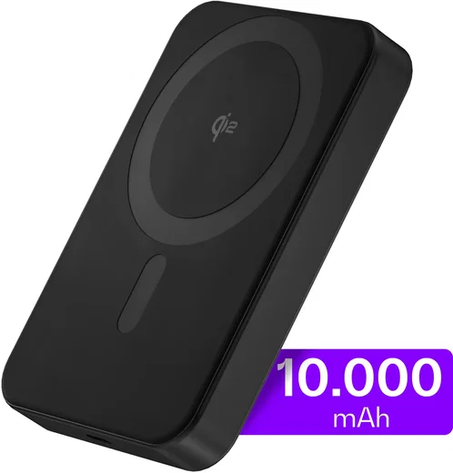Buddi Connect Pro 10.000 mAh Magnetische MagSafe Qi2 Powerbank 15W Zwart afbeelding 13
