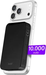 Buddi Connect Pro 10.000 mAh Magnetische MagSafe Qi2 Powerbank 15W Zwart afbeelding