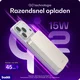 Buddi Connect Pro 10.000 mAh Magnetische MagSafe Qi2 Powerbank 15W Titanium afbeelding 5