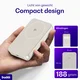 Buddi Connect Pro 10.000 mAh Magnetische MagSafe Qi2 Powerbank 15W Titanium afbeelding 4