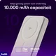 Buddi Connect Pro 10.000 mAh Magnetische MagSafe Qi2 Powerbank 15W Titanium afbeelding 3