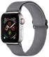 SBG Nylon Apple Watch Bandje - 1-11/SE/Ultra - 49/46/45/44/42MM - 6-Pack Donker afbeelding 7