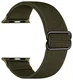 SBG Nylon Apple Watch Bandje - 1-11/SE/Ultra - 49/46/45/44/42MM - 6-Pack Donker afbeelding 9