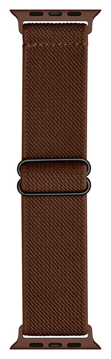 SBG Nylon Apple Watch Bandje - 1-11/SE - 38/40/41/42MM - 6-Pack Donker afbeelding 11