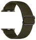 SBG Nylon Apple Watch Bandje - 1-11/SE - 38/40/41/42MM - 6-Pack Donker afbeelding 9