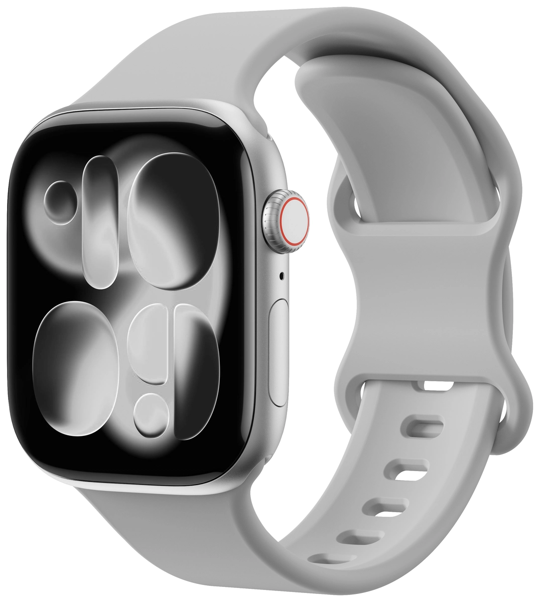 SBG Siliconen Apple Watch Bandje 1-11/SE - 38/40/41/42MM - 6-pack Donker afbeelding 7