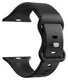 SBG Siliconen Apple Watch Bandje 1-11/SE/Ultra - 49/46/45/44/42MM 6-pack Donker afbeelding 9