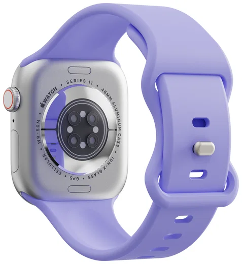 SBG Siliconen Apple Watch Bandje 1-11/SE - 38/40/41/42MM - 6-pack Licht afbeelding 8