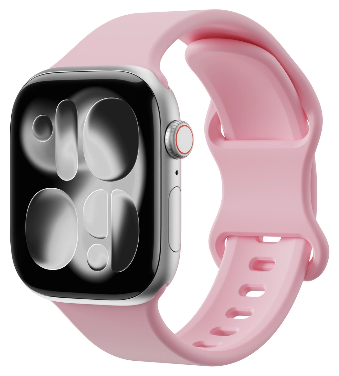 SBG Siliconen Apple Watch Bandje 1-11/SE/Ultra - 49/46/45/44/42MM 6-pack Licht afbeelding 7