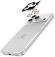 AVY iPhone 17 Pro / 17 Pro Max Camera Protector Rings Diamant Goud afbeelding 2