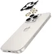 AVY iPhone 15 Pro / 15 Pro Max Camera Protector Rings Diamant Goud afbeelding 2
