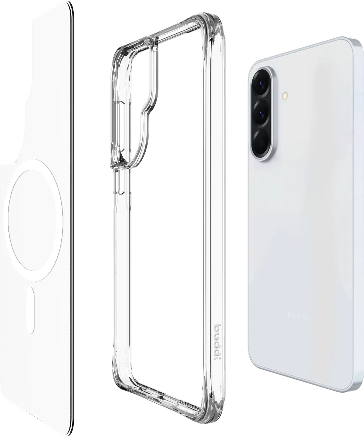 Buddi Core Samsung Galaxy A57 Hoesje MagSafe Back Cover Transparant afbeelding 10
