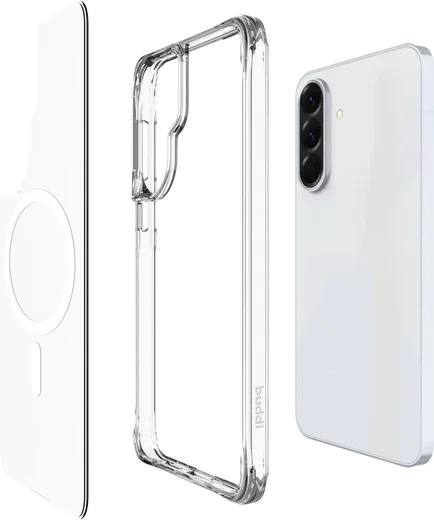 Buddi Core Samsung Galaxy A57 Hoesje MagSafe Back Cover Transparant afbeelding 10