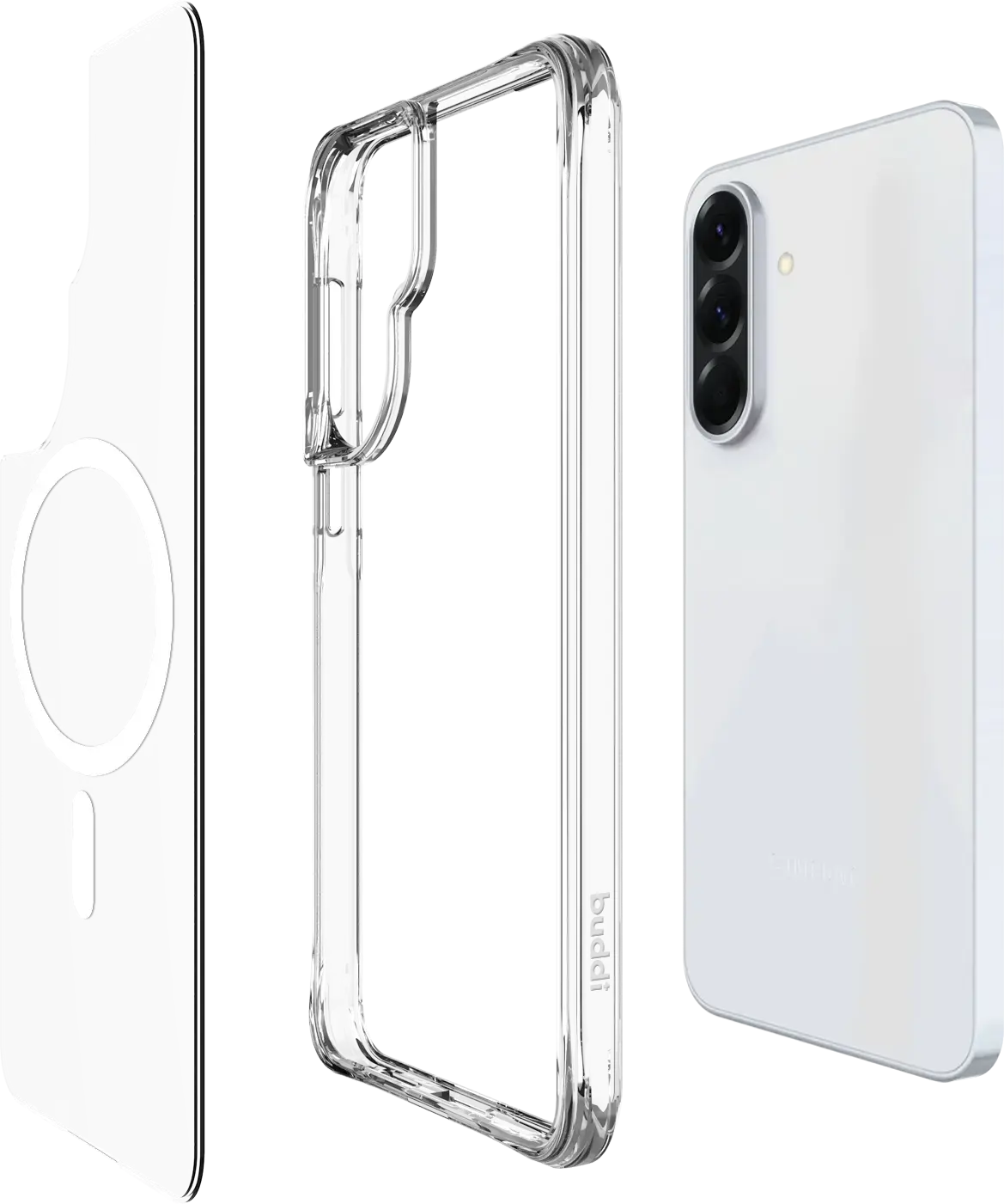 Buddi Core Samsung Galaxy A37 Hoesje MagSafe Back Cover Transparant afbeelding 10