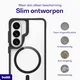 Buddi Hybrid Samsung Galaxy A57 Hoesje MagSafe Back Cover Transparant Zwart afbeelding 6