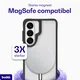 Buddi Hybrid Samsung Galaxy A57 Hoesje MagSafe Back Cover Matte Zwart afbeelding 4