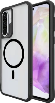 Buddi Hybrid Samsung Galaxy A37 Hoesje MagSafe Back Cover Matte Zwart