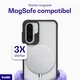 Buddi Hybrid Samsung Galaxy A37 Hoesje MagSafe Back Cover Matte Zwart afbeelding 6