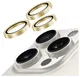 AVY iPhone 16 Pro / 16 Pro Max Camera Protector Rings Glitter Goud