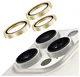 AVY iPhone 15 Pro / 15 Pro Max Camera Protector Rings Glitter Goud