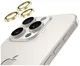 AVY iPhone 15 Pro / 15 Pro Max Camera Protector Rings Glitter Goud afbeelding 9