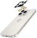 AVY iPhone 14 Pro / 14 Pro Max Camera Protector Rings Glitter Goud afbeelding 2