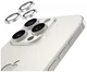 AVY iPhone 15 Pro / 15 Pro Max Camera Protector Rings Glitter Zilver afbeelding 9