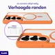 Buddi Hybrid Samsung S26 Ultra Hoesje MagSafe Back Cover Transparant Oranje afbeelding 6