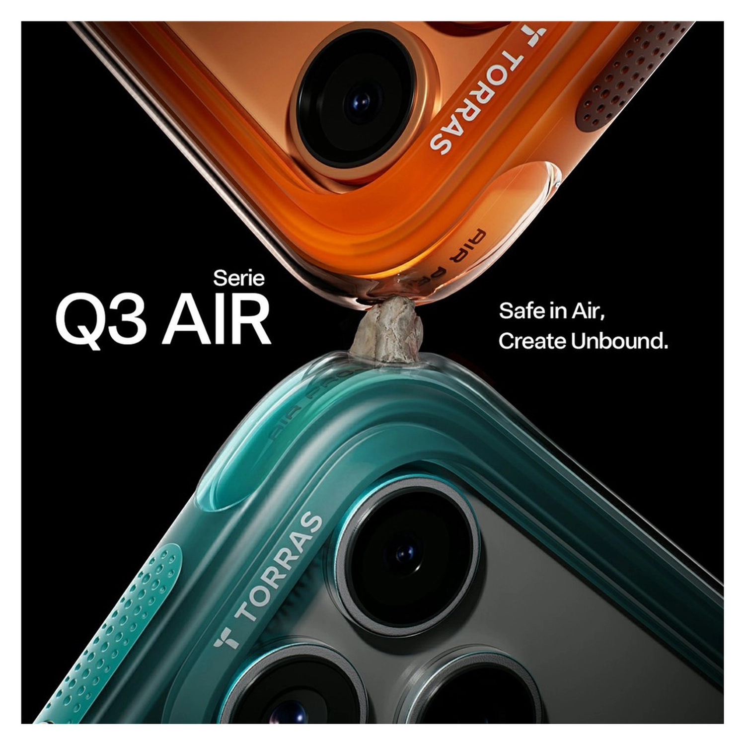 TORRAS Ostand Q3 Air Apple iPhone 17 Pro Hoesje MagSafe 360° Kickstand Groen afbeelding 8