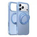 TORRAS Ostand O3 Air Apple iPhone 17 Pro Hoesje MagSafe 360° Kickstand Blauw