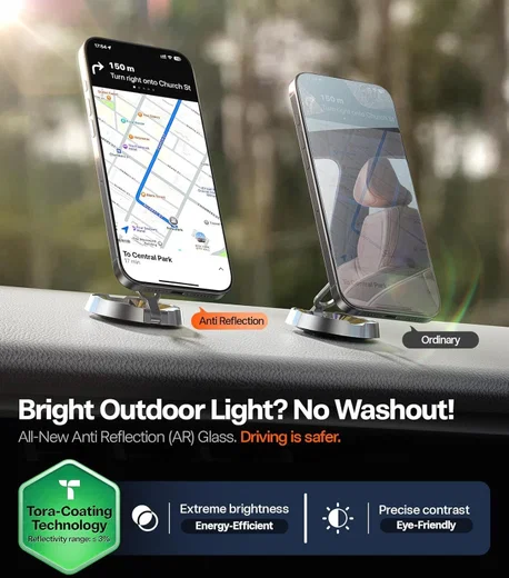 TORRAS OrigArmor iPhone 17 Pro Max 9H+ Glass Screen Protector Installatietray afbeelding 4