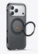 TORRAS Ostand O3 Air Apple iPhone 16 Pro Hoesje MagSafe 360° Kickstand Zwart afbeelding 7