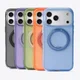TORRAS Ostand O3 Air Apple iPhone 16 Pro Hoesje MagSafe 360° Kickstand Zwart afbeelding 6
