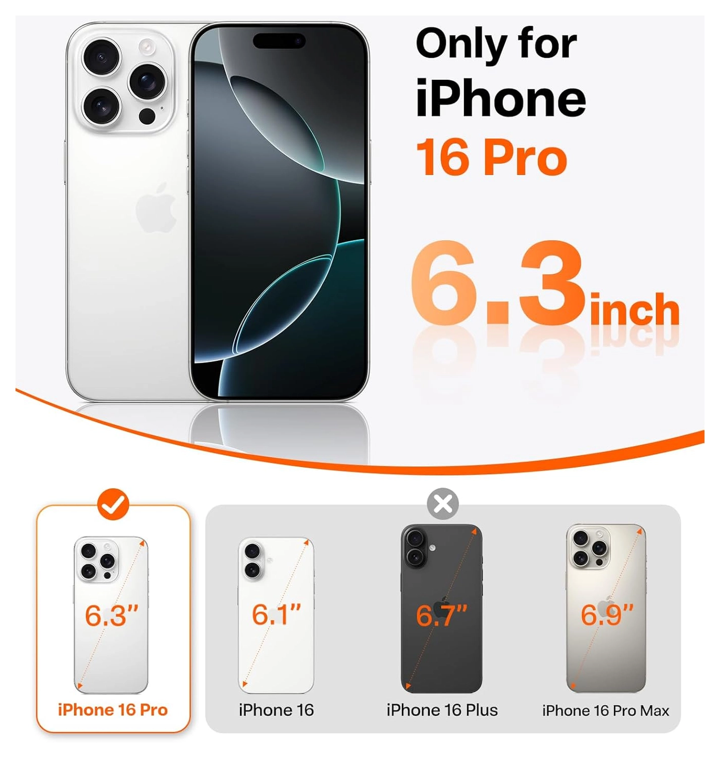 TORRAS Q Pro Silicone iPhone 16 Pro Hoesje MagSafe 360° Kickstand Zwart afbeelding 9