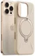 TORRAS Q Pro Silicone iPhone 16 Pro Hoesje MagSafe 360° Kickstand Beige afbeelding 1