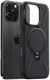 TORRAS Q Pro Silicone iPhone 16 Pro Max Hoesje MagSafe 360° Kickstand Zwart afbeelding 1