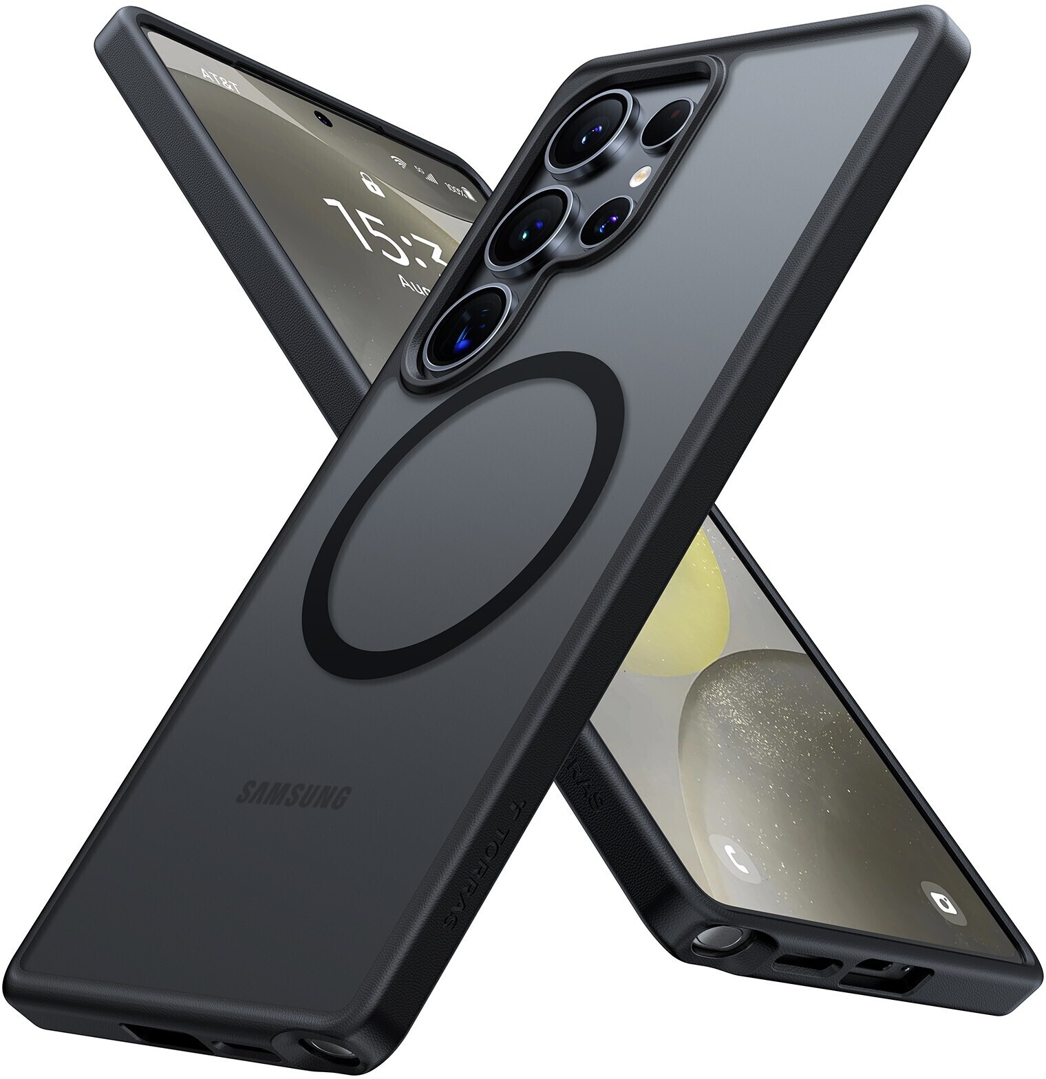 TORRAS Guardian Magnetic Samsung Galaxy S26 Ultra Hoesje MagSafe Zwart afbeelding 2