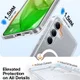 TORRAS Guardian Magnetic Samsung Galaxy S26 Plus Hoesje MagSafe Transparant afbeelding 3