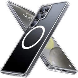 TORRAS Guardian Magnetic Samsung Galaxy S26 Ultra Hoesje MagSafe Transparant afbeelding