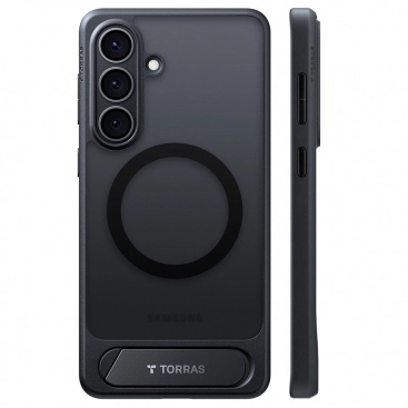 TORRAS Ostand L1 Guardian Magnetic Hoesje Samsung Galaxy S26 Plus Zwart afbeelding 2