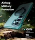 TORRAS Ostand Q3 Air Samsung Galaxy S26 Ultra Hoes MagSafe 360° Kickstand Groen afbeelding 4