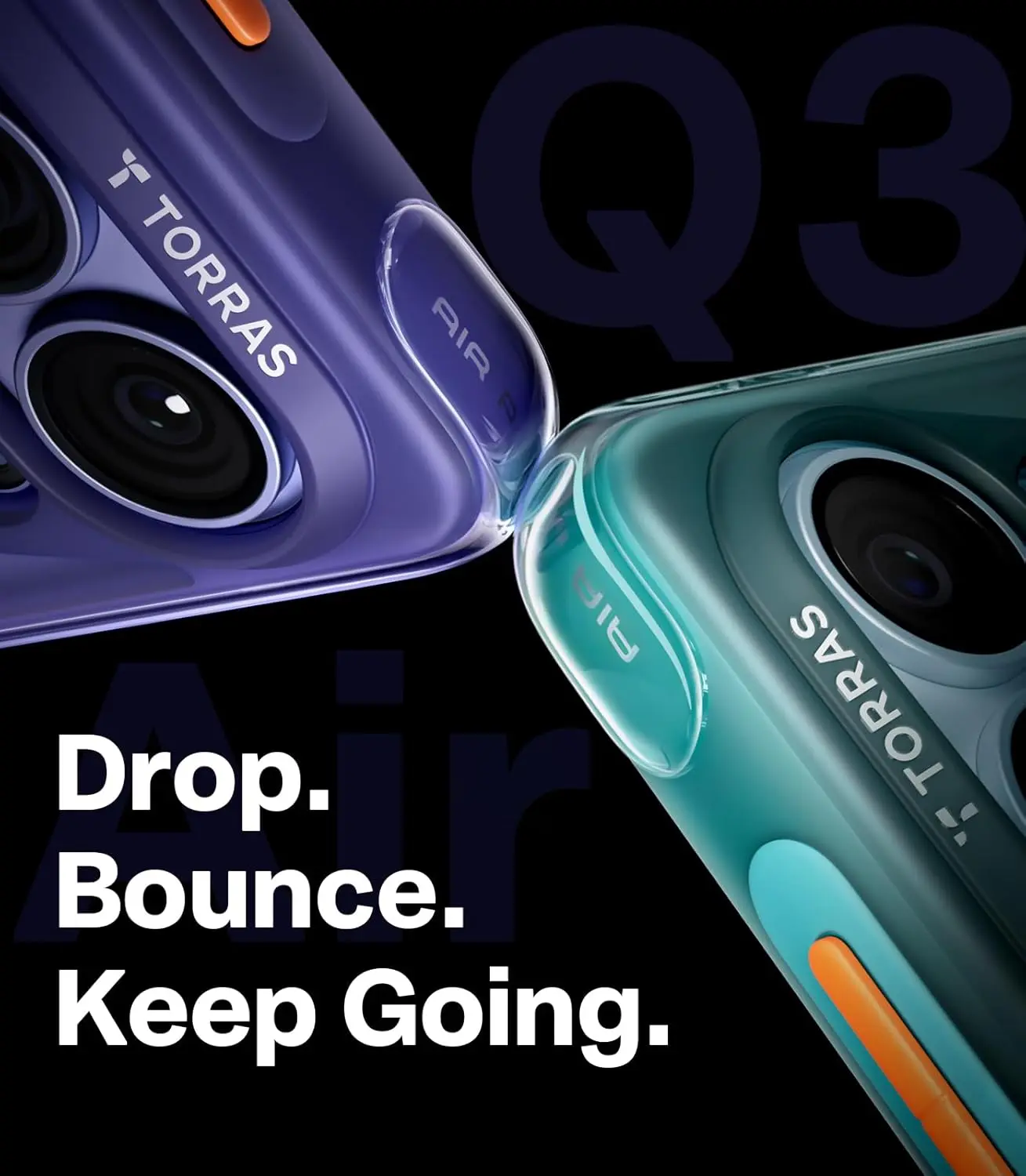 TORRAS Ostand Q3 Air Samsung Galaxy S26 Ultra Hoes MagSafe 360° Kickstand Paars afbeelding 2